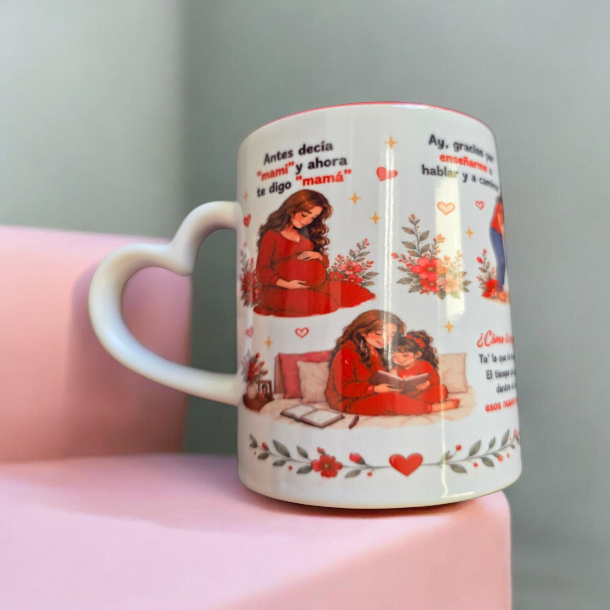 Taza sublimada para mamá